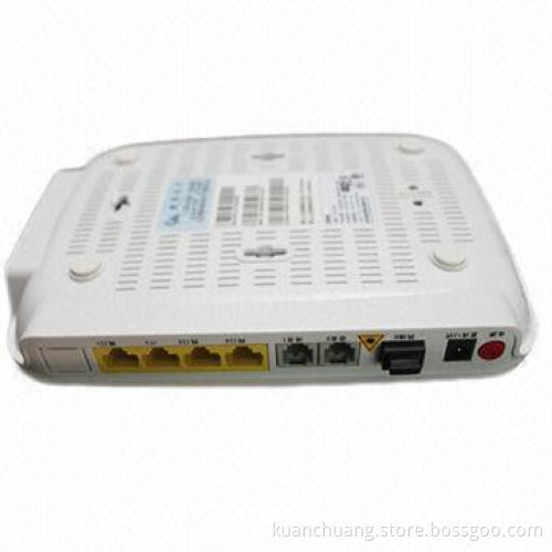 EPON ONU, ZXA10 F420 Optical Network Terminal, 4 Ethernet + 2 Voice Ports, English Firmware, SIP/New
